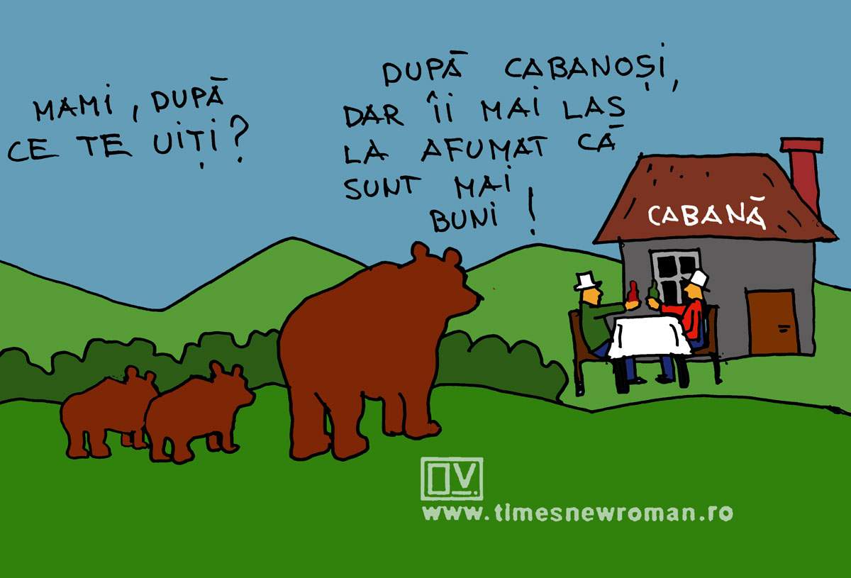 Cârnați la munte
