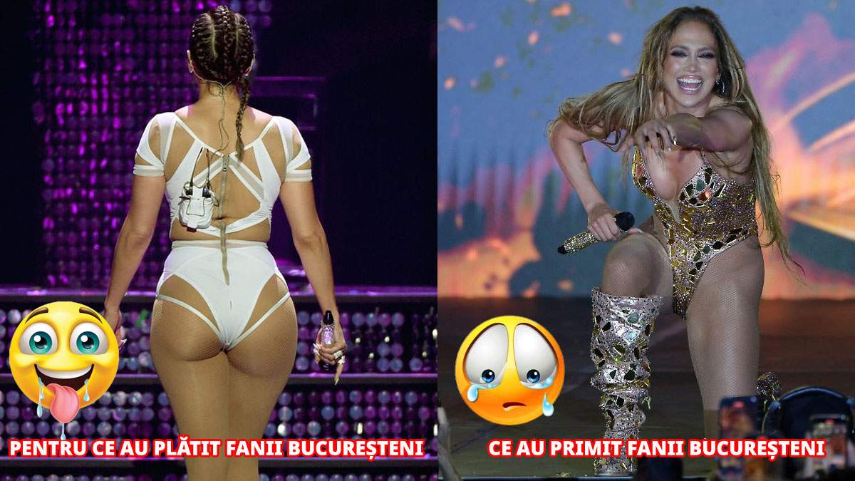Jennifer Lopez, lipsă de respect faţă de fanii bucureşteni: nu le-a arătat curul