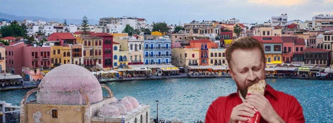 Un turist român a vizitat toată insula Creta în căutarea unei șaorme decente