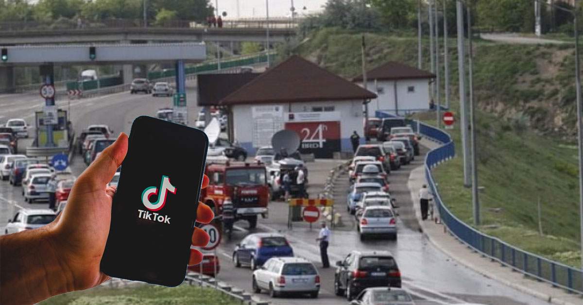 Ca să nu mai stea țăranii la coadă, taxa de la Fetești se poate achita și prin TikTok