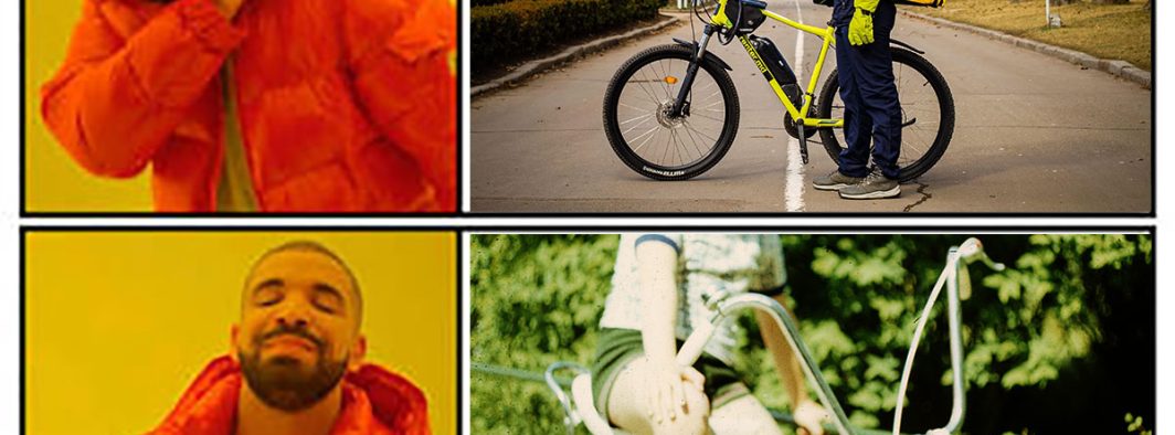Fiți patrioți! Refuzați comanda dacă livratorul nu are bicicletă Pegas!