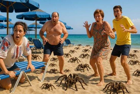 Pentru că viespile nu i-au alungat pe români, la anul Grecia dă drumul la tarantule