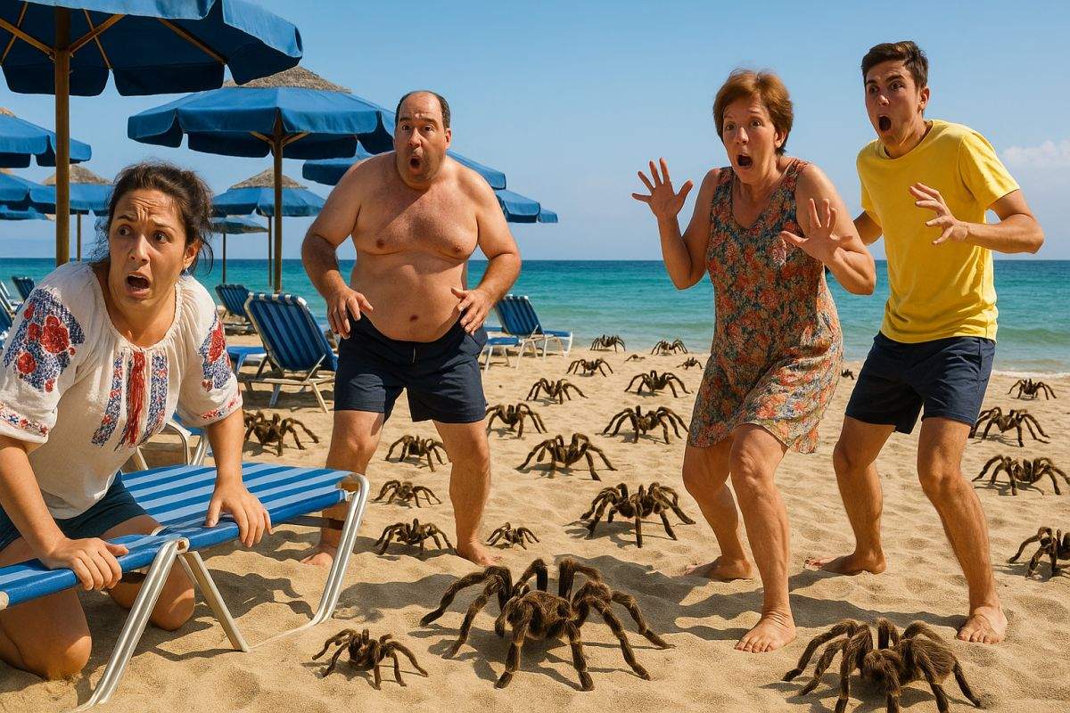 Pentru că viespile nu i-au alungat pe români, la anul Grecia dă drumul la tarantule