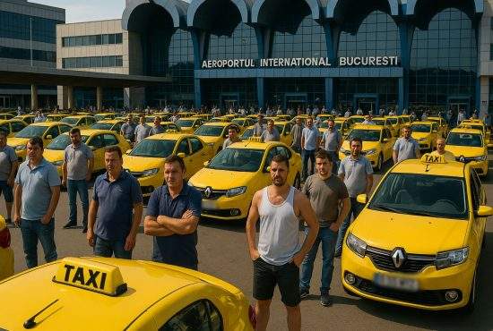 David Popovici, aşteptat la Otopeni de sute de taximetrişti care visează să ţepuiască un campion
