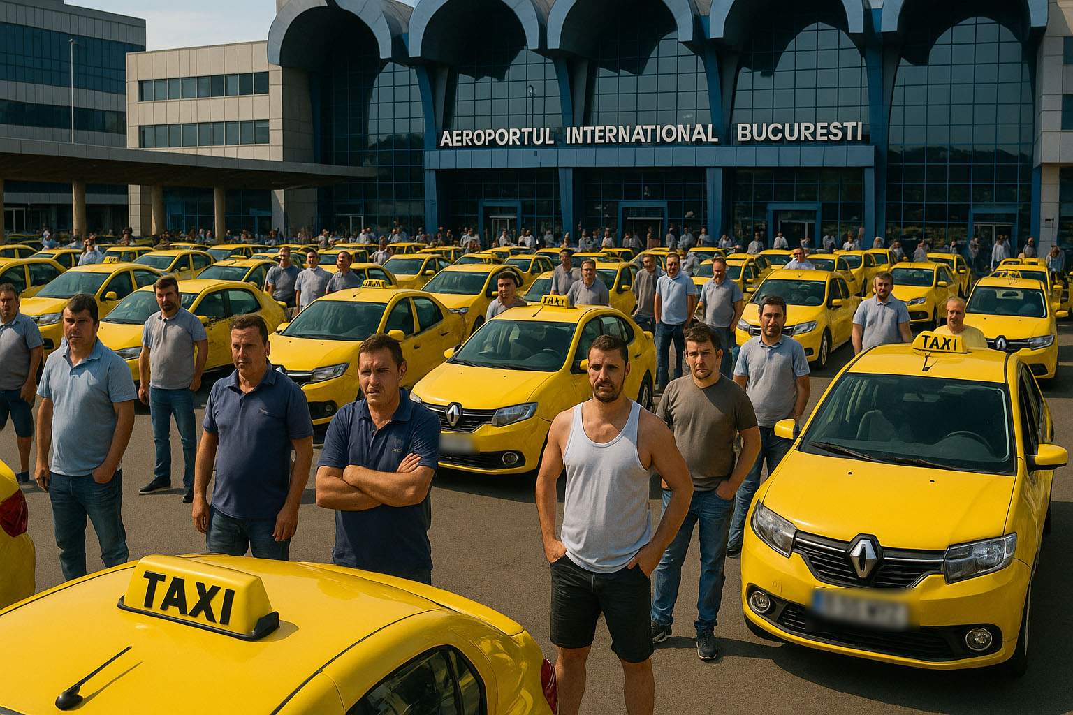 David Popovici, aşteptat la Otopeni de sute de taximetrişti care visează să ţepuiască un campion