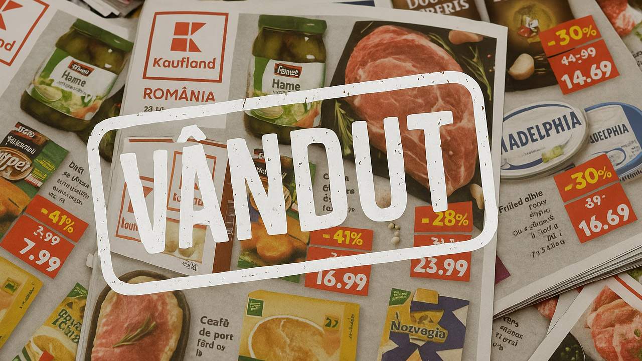 Tranzacţia anului în presa românească: pliantul Kaufland a fost cumpărat de Mega Image