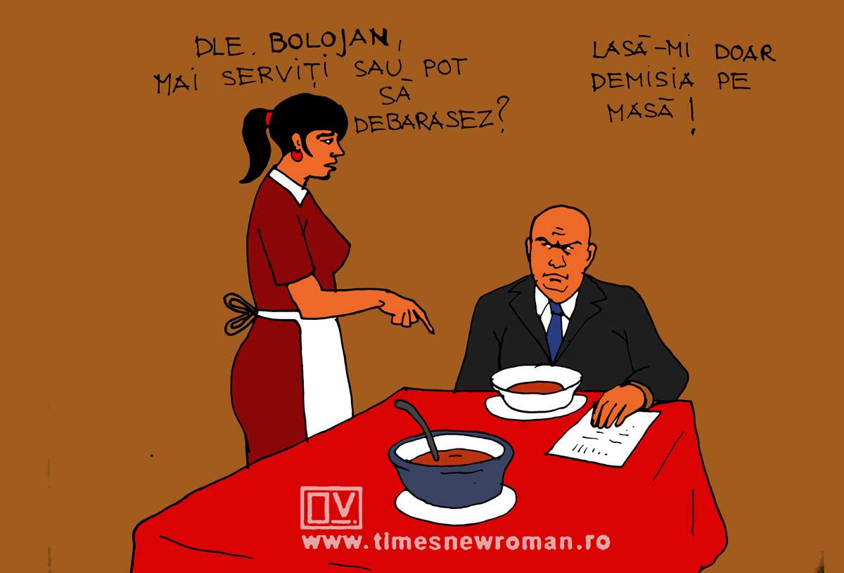 Cu demisia pe masă