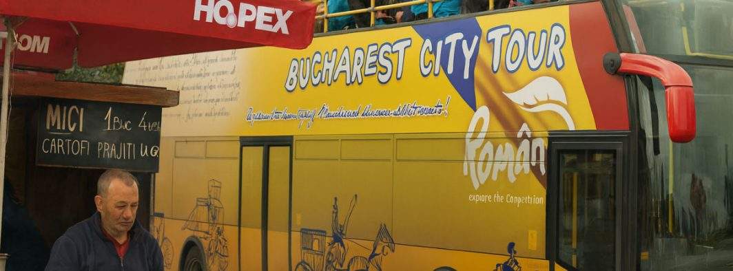 Ţeapă totală. Autobuzul turistic din Bucureşti nu opreşte nici la mici, nici la şaorma