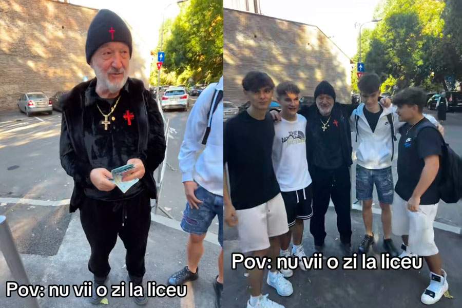 Profesorii țin orele afară, că poate trece Becali și le dă și lor câte 200 de lei