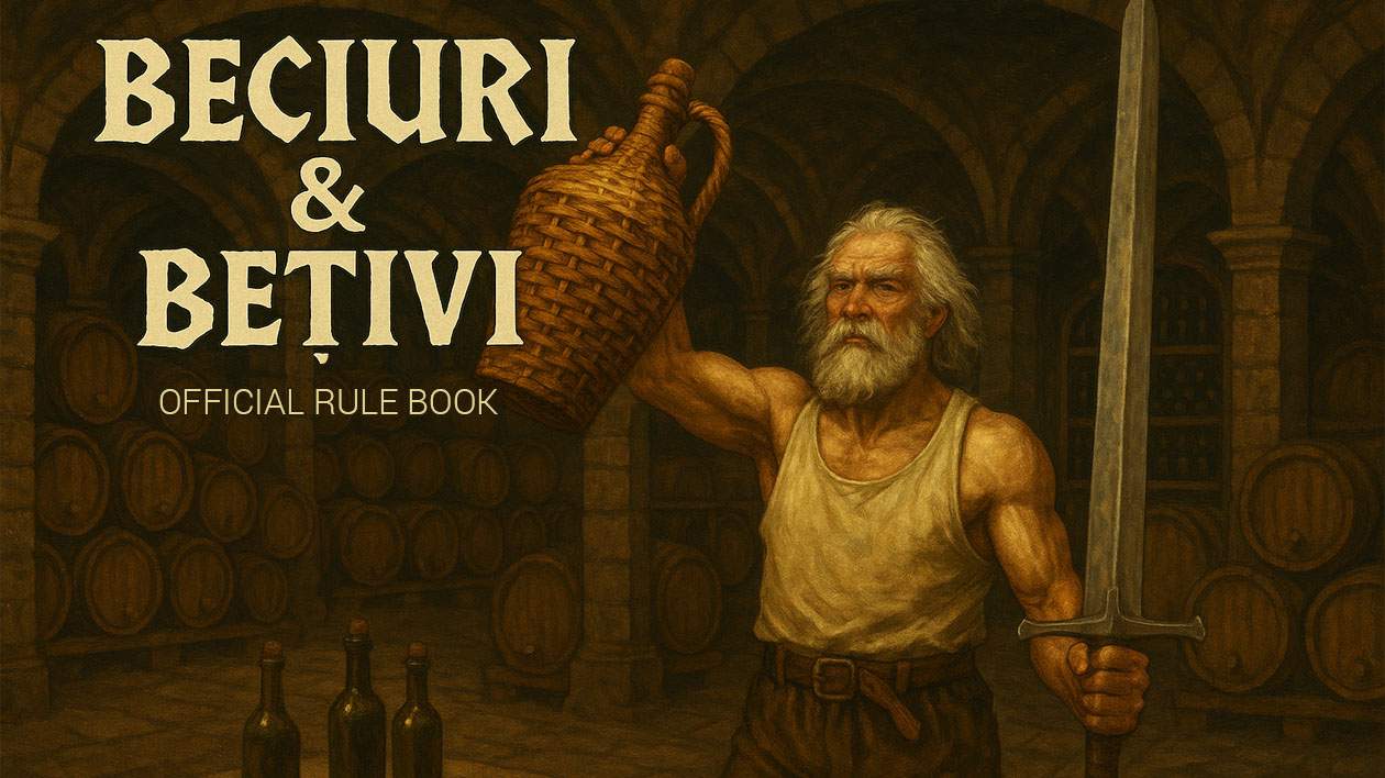 Un Dungeons and Dragons românesc! S-a lansat prima ediţie a jocului Beciuri şi Beţivi