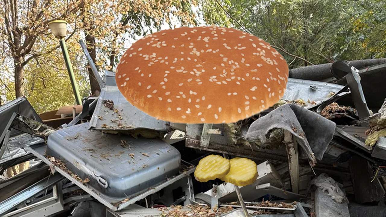 Mai valoros decât burgerul cu foiţă de aur! A apărut burgerul cu 60 de kg de fier vechi