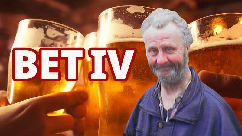 Nea Costel și-a făcut firma de pariuri BET4, doar că scrisă cu cifre romane: BETIV
