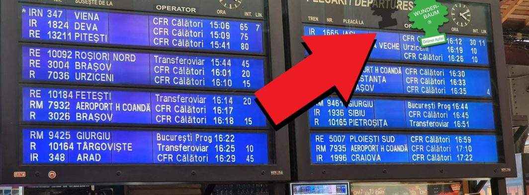 Gara de Nord, prima îmbunătăţire după 30 de ani: s-a agăţat un odorizant în tavan