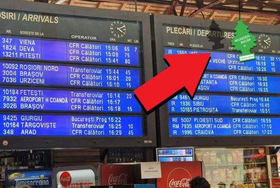 Gara de Nord, prima îmbunătăţire după 30 de ani: s-a agăţat un odorizant în tavan