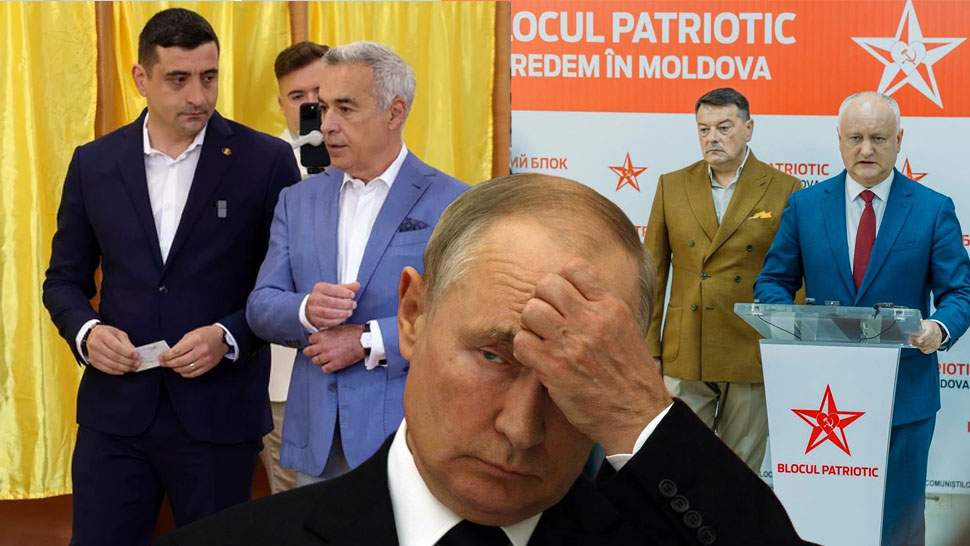 Putin, iritat că pro-rușii din R. Moldova au scor mai prost decât pro-rușii din România