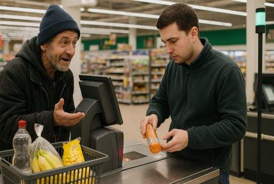 Au apărut scanagiii, care se oferă să-ți scaneze produsele la casele self-pay