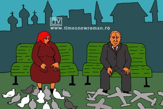 Într-un parc din Moscova