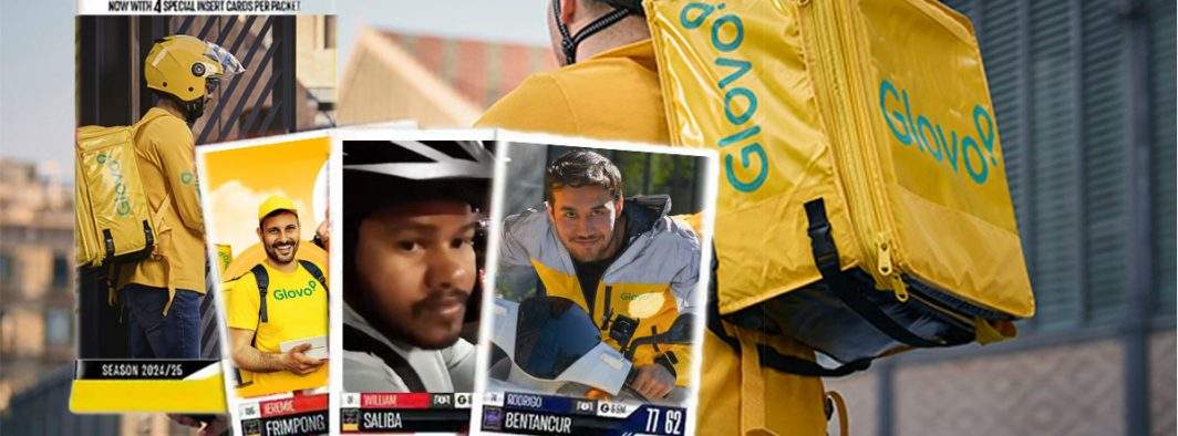 Glovo lansează o serie de cartonașe cu muncitori migranți. Colecționează-i pe toți!