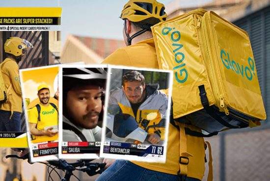 Glovo lansează o serie de cartonașe cu muncitori migranți. Colecționează-i pe toți!