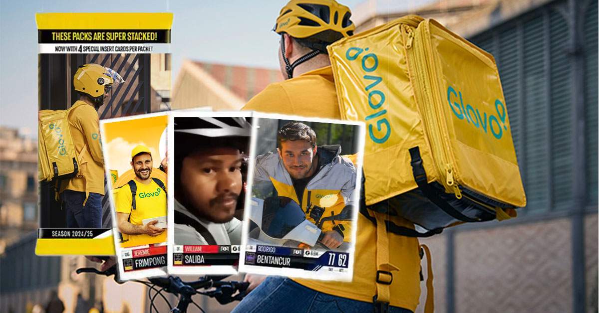 Glovo lansează o serie de cartonașe cu muncitori migranți. Colecționează-i pe toți!