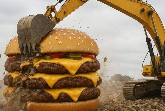 McDonalds, obligat să demoleze triplu-cheeseburgerul. Avea autorizaţie doar pentru P+1