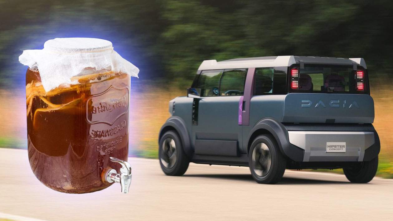 Noi detalii despre Dacia Hipster! Are primul motor din lume care merge cu kombucha