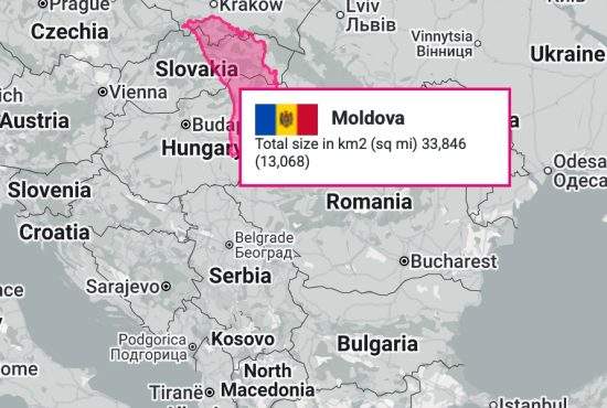 Moldova a fost trecută pe hartă mai la vest decât noi, că România e mai aproape de ruși acum