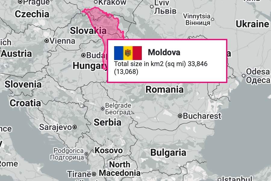 Moldova a fost trecută pe hartă mai la vest decât noi, că România e mai aproape de ruși acum