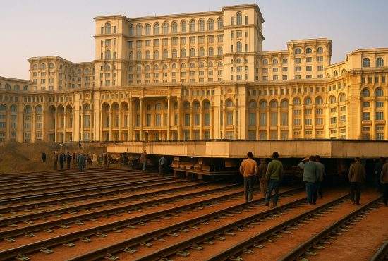 Încep lucrările la şantierul de mutare a Casei Poporului ca să se vadă Catedrala mai bine