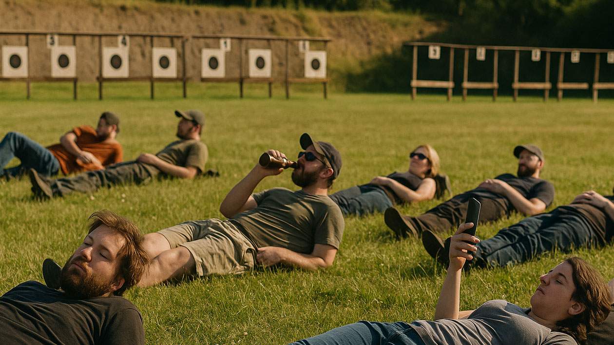 Pregătiri de război! Românii se vor antrena în cel mai modern poligon de tragere pe cur