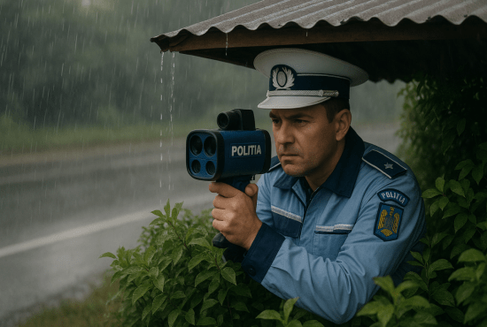 MAI va moderniza 4.000 de boscheți, ca să poată pândi polițiștii cu radarul și când plouă