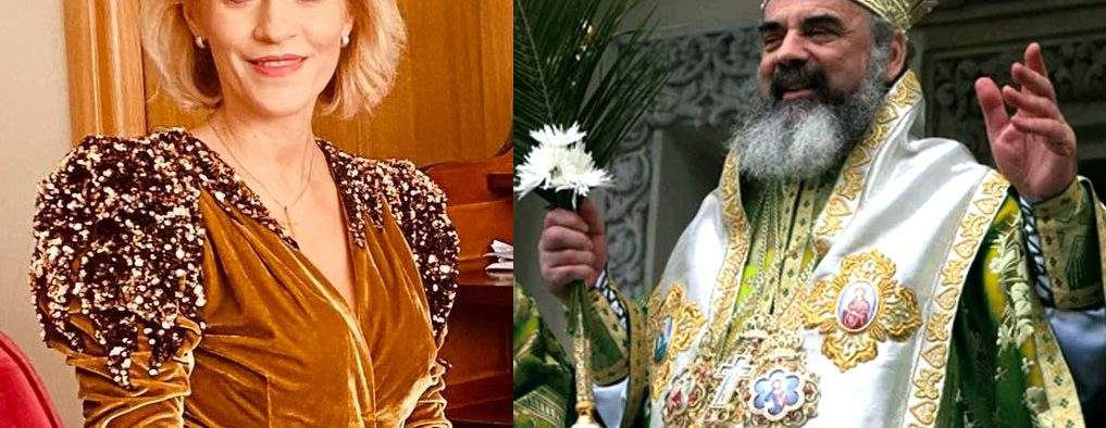Gabi Firea, absentă la sfinţirea Catedralei. N-a găsit o rochie mai aurie decât a Patriarhului