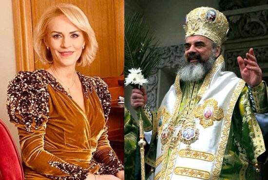Gabi Firea, absentă la sfinţirea Catedralei. N-a găsit o rochie mai aurie decât a Patriarhului