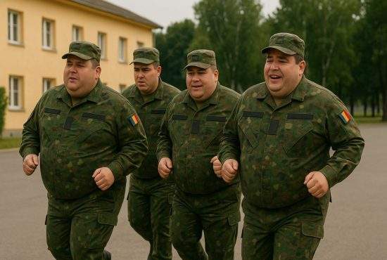 Rezerviştii de peste 150 kg, chemaţi la unitate ca să fie făcuţi generali