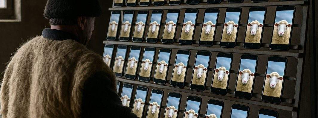 Fermele de boţi sunt nimic! Un sibian are o stână de boţi cu peste 3000 de conturi false de oi
