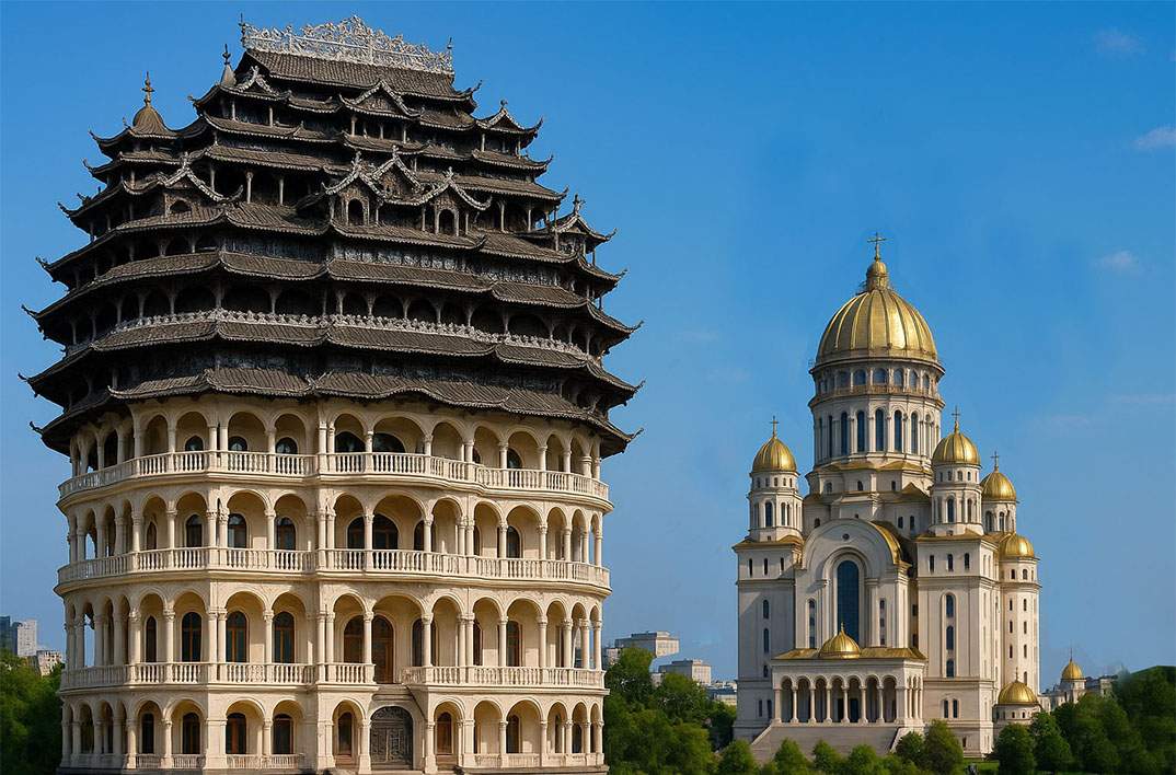 Un băștinaș din Strehaia râde de Patriarh: „Palatul meu e mai mare decât Catedrala ta”