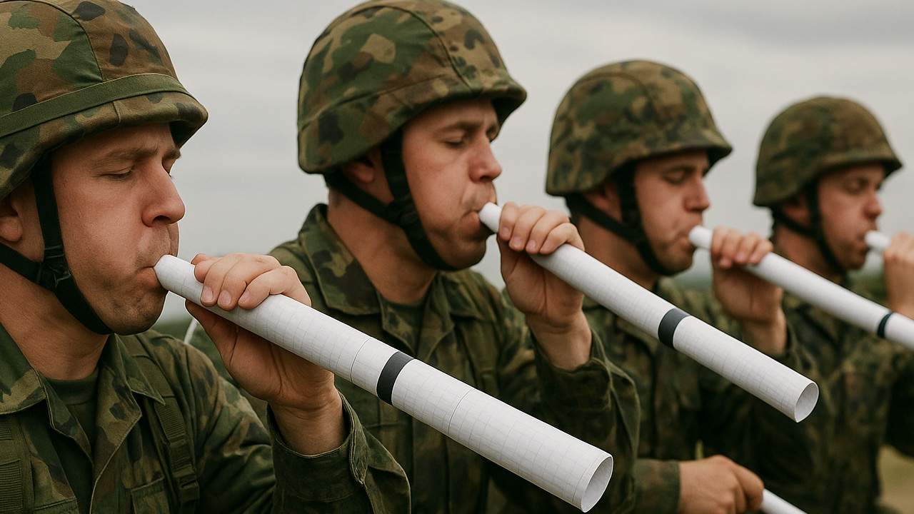 Exerciţiu militar româno-bulgar, anulat. Cornetele lor nu încap în tuburile noastre