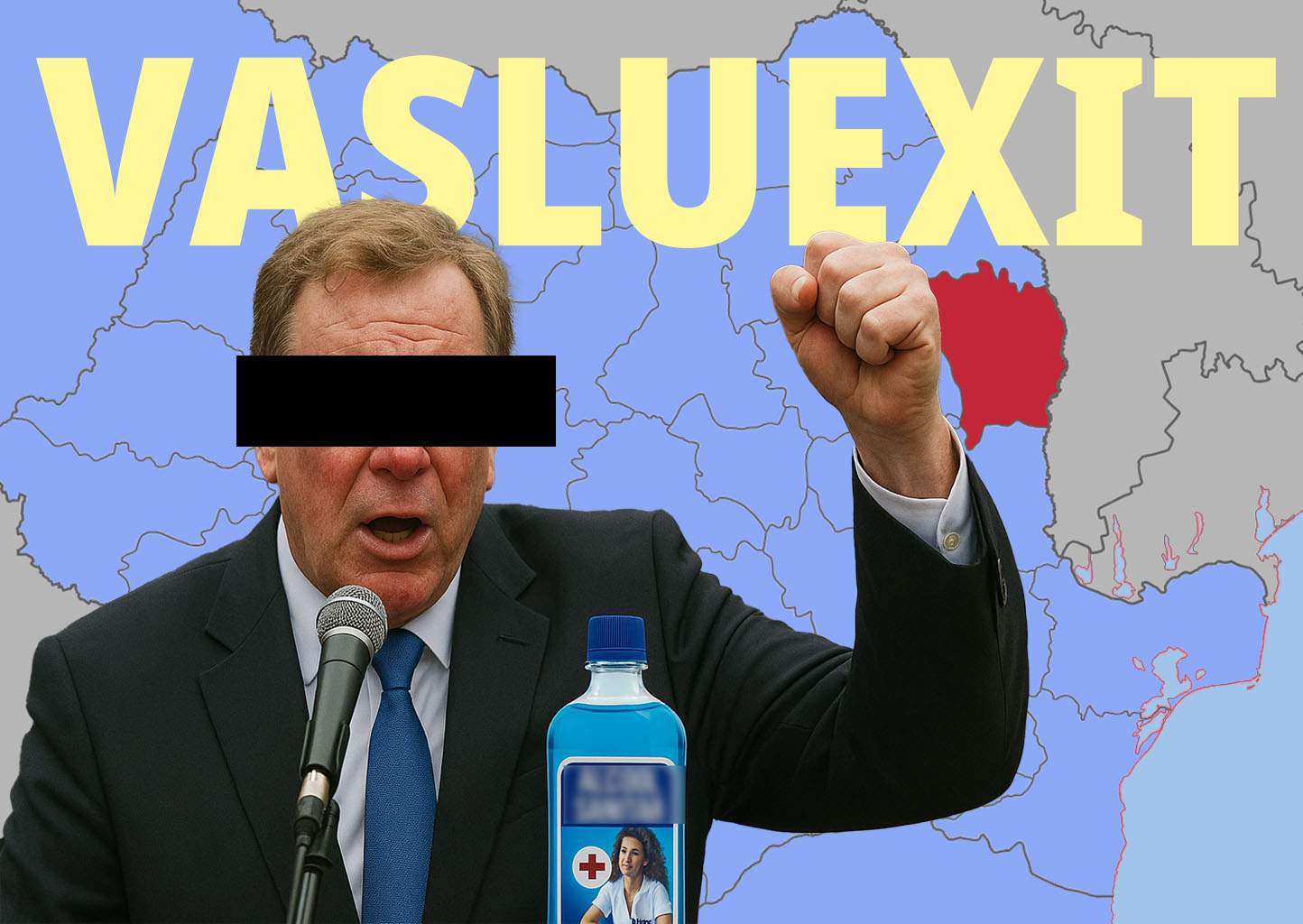 99% în favoarea Vasluexit după ce UE a anunţat că interzice alcoolul în dezinfectanţi