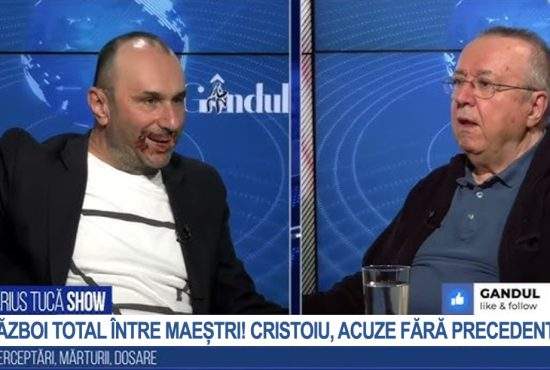 Cristoiu s-a certat cu Tucă după ce acesta i-a mâncat și porția lui de c*cat