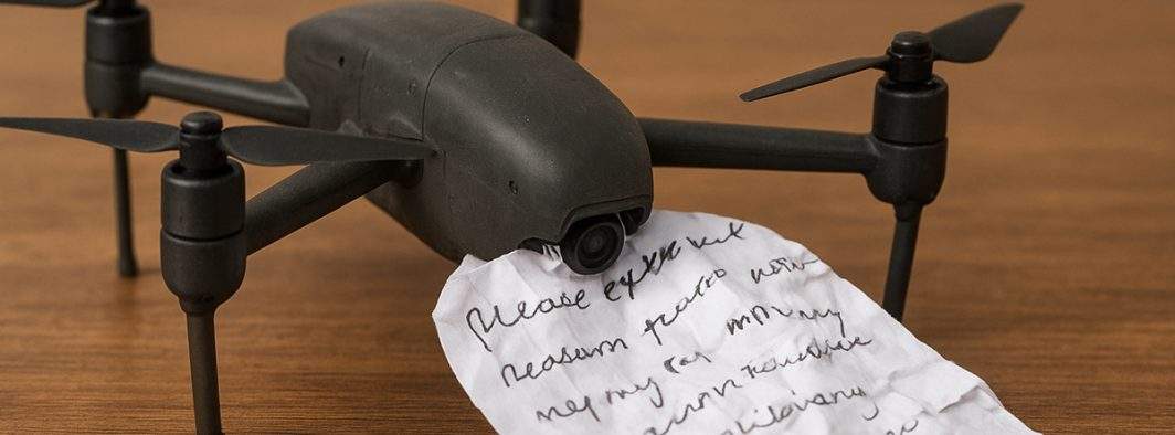 12.000 de elevi vasluieni au susținut azi că le-a căzut o dronă peste caietul cu teme