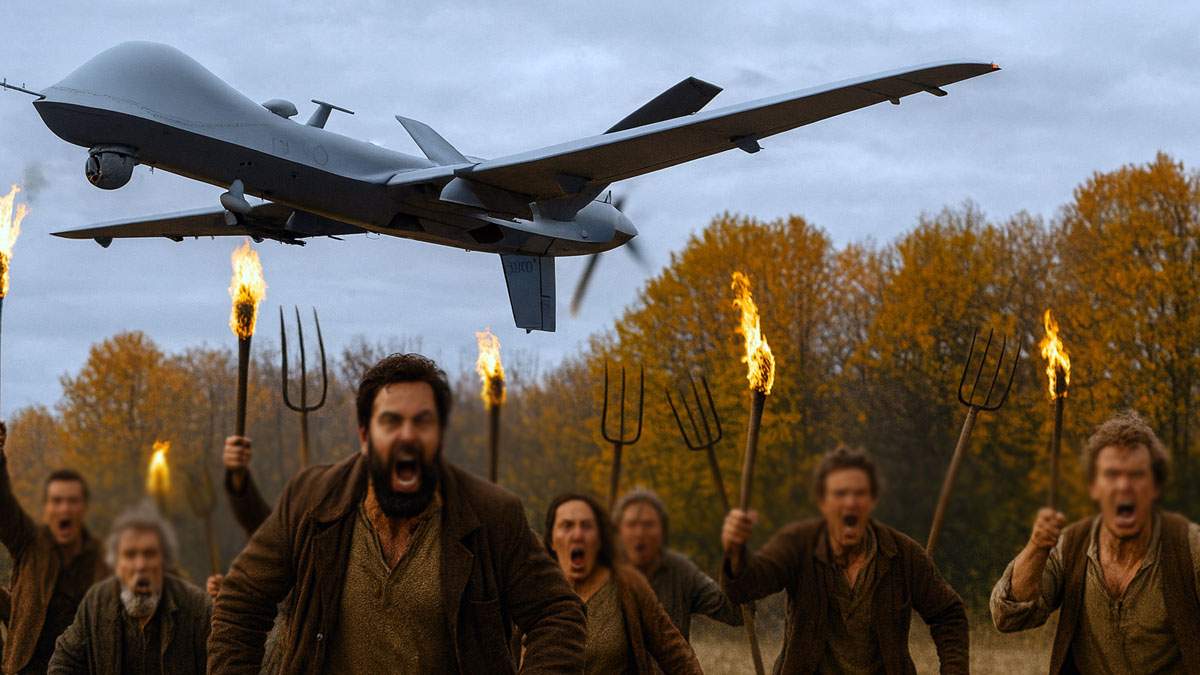 Dronă rusească, doborâtă la Vaslui de un localnic care credea că e o sticlă cu aripi