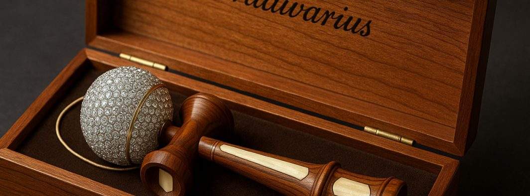 O kendama făcută de Stradivarius când era mic s-a vândut la licitaţie cu 6 milioane de euro