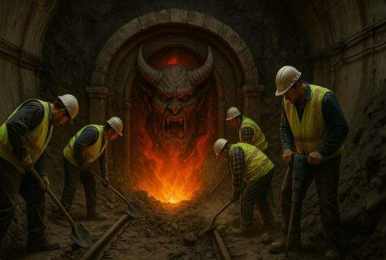 Săpăturile la metroul din Cluj au deschis o poartă spre Iad, dar de frica chiriilor n-a ieșit niciun drac prin ea