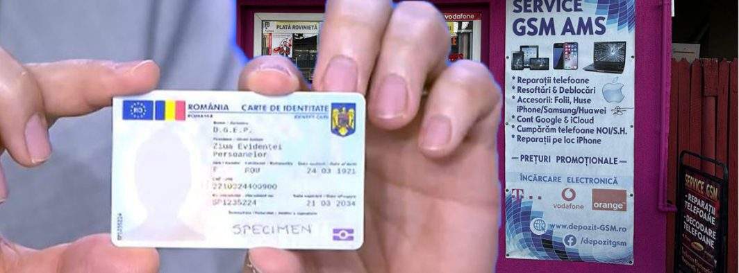Un român s-a dus la service GSM și și-a făcut unlocking la buletinul electronic