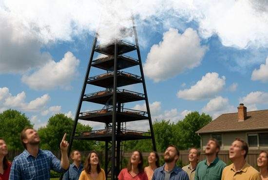 Cel mai înalt grătar din lume, inaugurat la Popeşti. „E un adevărat sfârâie-nori”