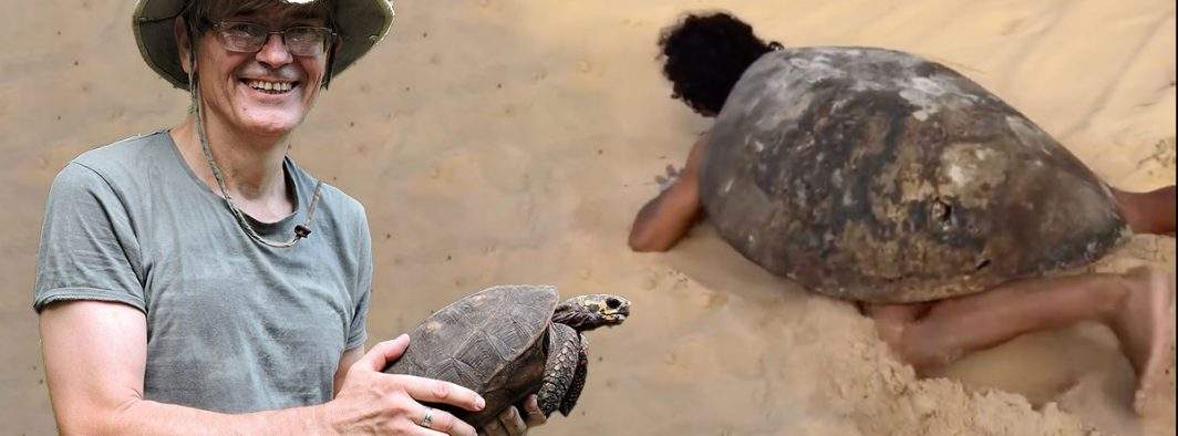 Țestoasa cu degete opozabile din Dobrogea era de fapt un bețiv care venea târâș de la birt