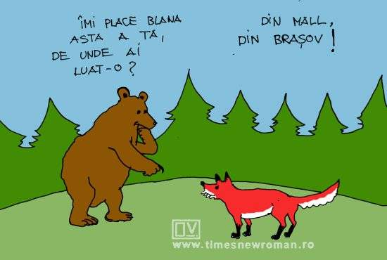 Iar păcălit de vulpe