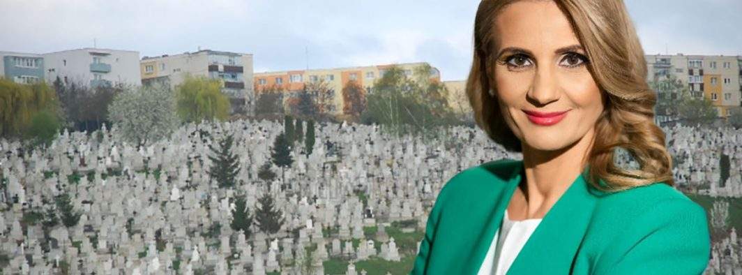 Asa da! Anca Alexandrescu promite ca va face un cimitir printre blocuri