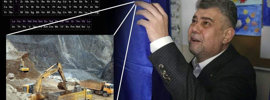 Ne-am scos! Zăcământ important de pământuri rare descoperit sub unghiile lui Ciolacu