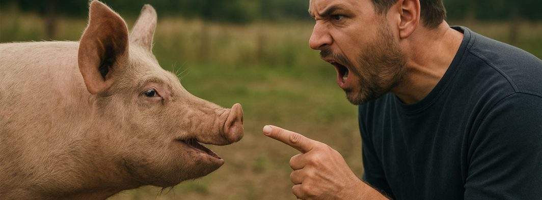 Anul ăsta mulți români nu-și permit să taie porcul, așa că doar îl înjură